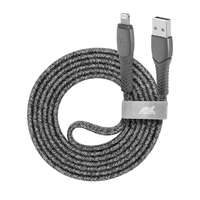 RivaCase RivaCase Rivapower PS6108 GR12 ENG USB-A / Lightning nylon braided cable, 1,2m Grey