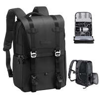 K&F Concept Multifunctional Camera Backpack 20L 15,6" Waterproof with Tripod Straps Black