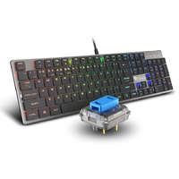  Genesis Thor 420 RGB Mechanical Slim Gaming keyboard Grey US