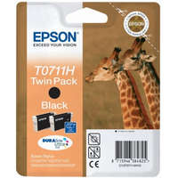  Epson T0711H Twin Pack Black