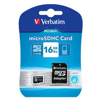 Verbatim Verbatim 16GB microSDHC Premium Class10 + adapterrel