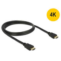 DeLock DeLock High Speed HDMI-kábel típusú Ethernet &#8211; HDMI A dugós > HDMI A dugós 4K 1m