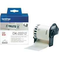 Brother Brother DK-22212 folytonos szalagcímke 62mm x 15,24m öntapadós White