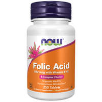 Now Now folic acid 800mcg tabletta 250 db