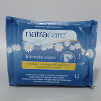  Natracare bio női intim törlőkendő 12 db