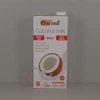  Ecomil bio kókuszital hozzáadott édesítőszer nélkül 1000 ml