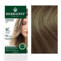  Herbatint 8c világos hamvas szőke tartós növényi hajfesték 150 ml