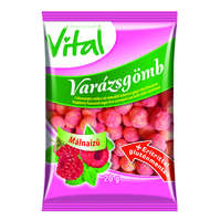  K. Vital varázsgömb cukormentes extrudált kukoricagolyó málna ízű 20 g