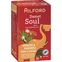  Milford sweet soul karamellel ízesített gyógynövényes teakeverék 20x2,25g 45 g
