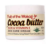  Wokali kakaóvaj, aloe vera és e-vitamin kivonatos tápláló arckrém száraz bőrre 115 g