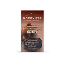  Nordvital fermentált fekete fokhagyma kapszula 60 db