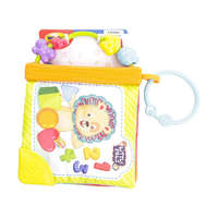 Állatos textilkönyv bébijáték