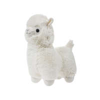 Láma plüssfigura - bézs, 35 cm