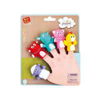 Farm állatok ujjbáb 5 darabos készlet