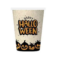  Halloween mintás natúr pohár 6 db/cs 210 ml
