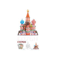 Híres építmények miniatűr 3D puzzle