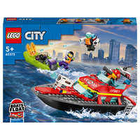 LEGO City 60373 Tűzoltóhajó