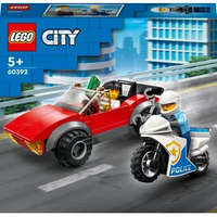  LEGO City 60392 Rendőrségi motoros autós üldözés