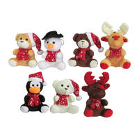 Karácsonyi plüssök 12cm