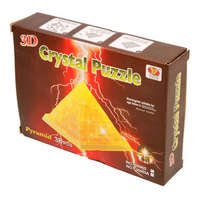  Piramis 38 darabos világító kristály puzzle - többféle