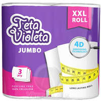  Violeta háztartási törlő prémium Jumbo XXL 2 tek.3 réteg 100% cell.