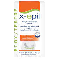  X-Epil használatrakész gyantacsík testre hypoallergén