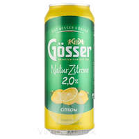  Gösser NaturZitrone 2% 0,5l dobozos /24/