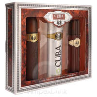  Cuba Set 3db Doboz Férfi EDT 100ml+After 100ml+Deo 200ml