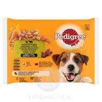  PEDIGREE alutas 4-pack adu csirke&zöldség, marha&zöldség 4*100g /13/