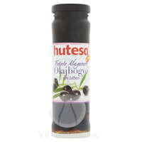  HUTESA Olajbogyó - fekete, magozott üveges 140g/60g