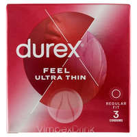  Durex Óvszer 3db Feel Ultra Thin