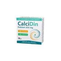  CalciDin Kalcium, D3-vitamin és K2-vitamin tartalmú étrend-kiegészítő filmtabletta 56x