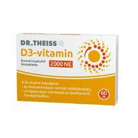  Dr. Theiss D3-vitamin 2000NE étrend-kiegészítő filmtabletta 60x