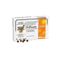  Pharma Nord D-Pearls D3-Vitamin 3200 gyöngykapszula 80x