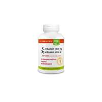  Interherb XXL 90db C-vitamin 1000 mg + D3-vitamin 2000 IU RETARD/nyújtott kioldódású tabletta