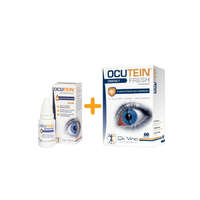  Ocutein Sensitive Plus szemcsepp 15ml + ajándék Ocutein Fresh lágyzselatin kapszula 60x