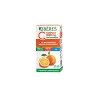  Béres C Komplex 1000 mg filmtabletta, C- és D3-vitamint, cinket és citrus bioflavonoidokat tartalmazó étrend-kiegészítő filmtabletta 50x