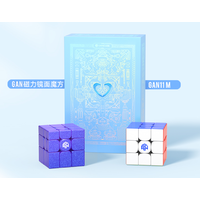 Gan mágneses Retro Kocka set( mirror uv + 11 M)