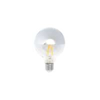 Optonica Optonica filament LED izzó ezüst E27 4W 400lm 1800K meleg fehér G95 1887