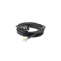 Anco Anco GT flexo gumi kábel 3m szerelhető hálózati csatlakozó fekete H05RR-F 3x1,0 mm2 321659