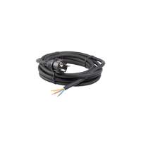 Anco Anco GT flexo gumi kábel 5m szerelhető hálózati csatlakozó fekete H05RR-F 3x1,0 mm2 321660