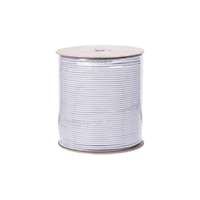  Koax kábel RG6 Tris.305m beltéri fehér