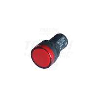 Tracon Tracon ipari LED jelzőlámpa 22mm 12V piros LJL22-RA