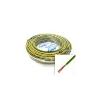  Mkh vezeték 1,5 mm2 zöld-sárga sodrott réz kábel H07V-K