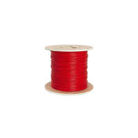 Kábel Tűzjelző kábel 1x2x1 mm2 piros árnyékolt tömör réz vezeték JB-Y(St)Y