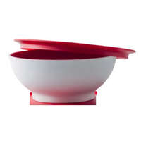 Tupperware Allegra desszertes tál tetővel 275 ml, fehér-bordó - Tupperware