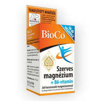 BioCo Magyarország Kft. BioCo Szerves magnézium + B6-vitamin tabletta 90x