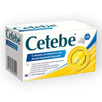 GlaxoSmithKline-Consumer Kft. Cetebe C-vitamin D-vitamin cink kapszula