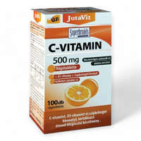 JuvaPharma Kft JutaVit C-vitamin 500 mg narancs ízű rágótabletta 100x