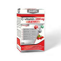 JuvaPharma Kft JutaVit C-vitamin 1000 mg C + D duo plus retard filmtabletta 100x